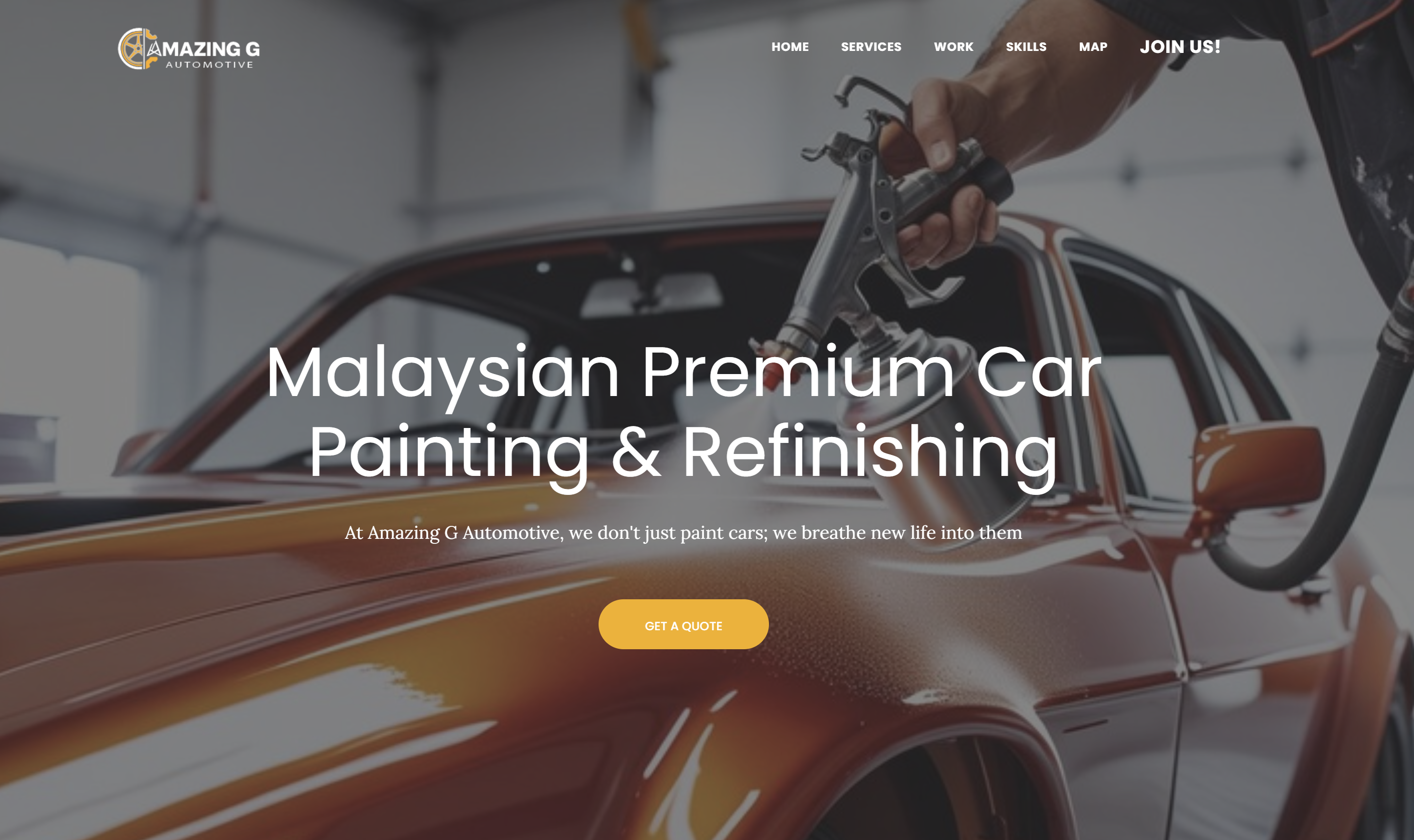 Amazing G Automotive Website